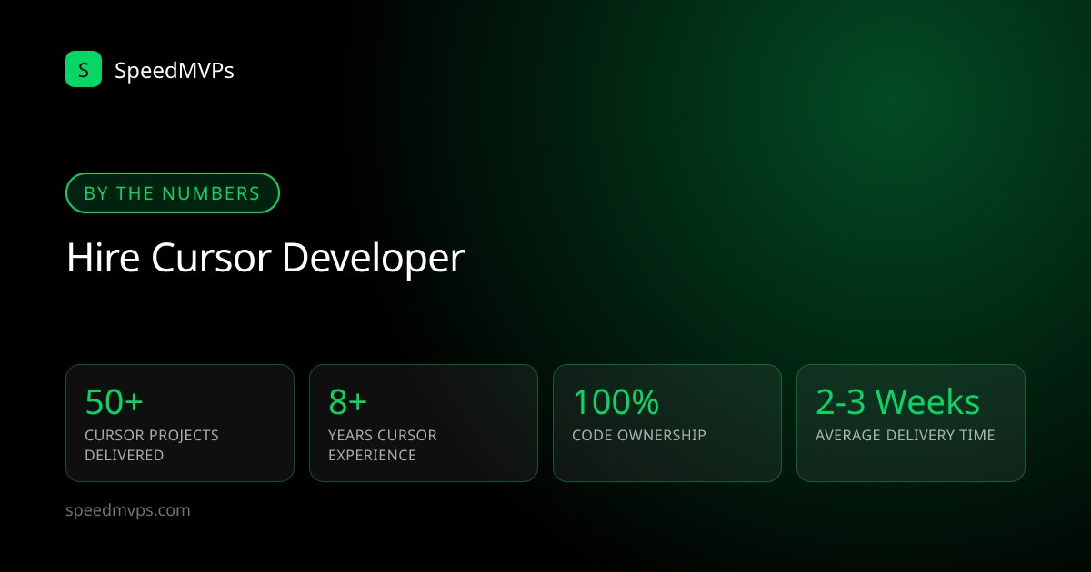 Key stats: hiring Cursor developers
