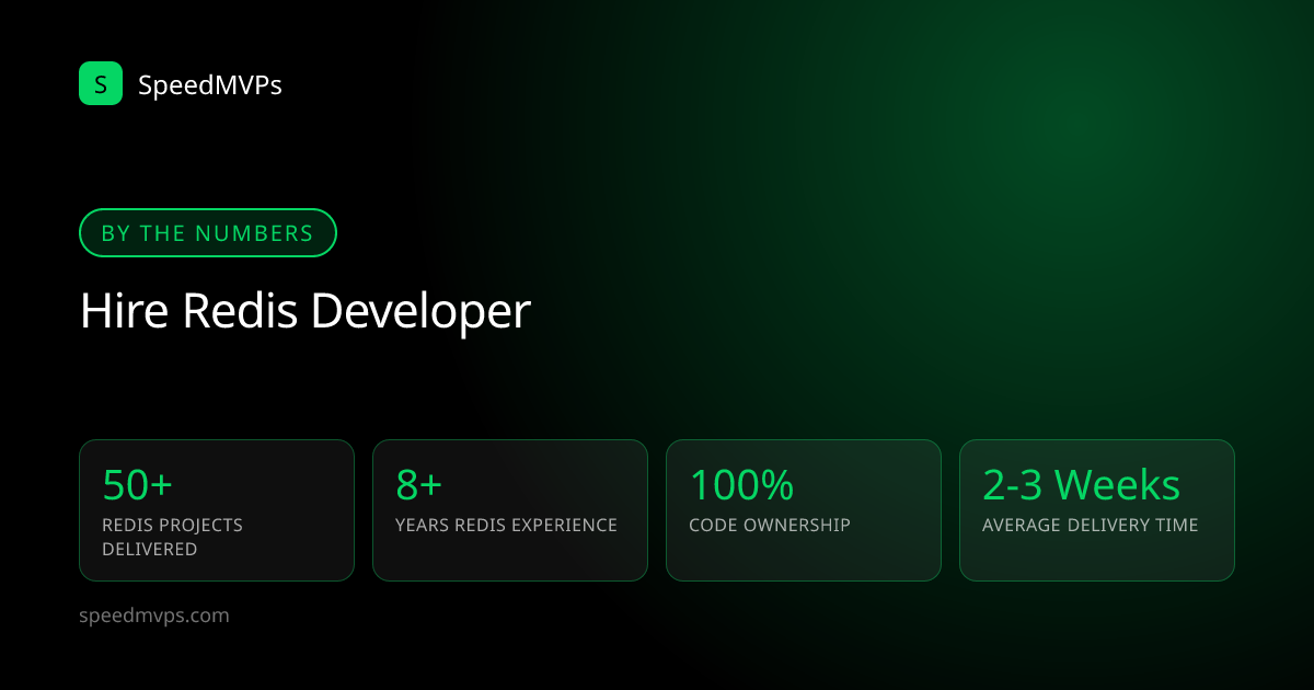 Key stats: hiring Redis developers