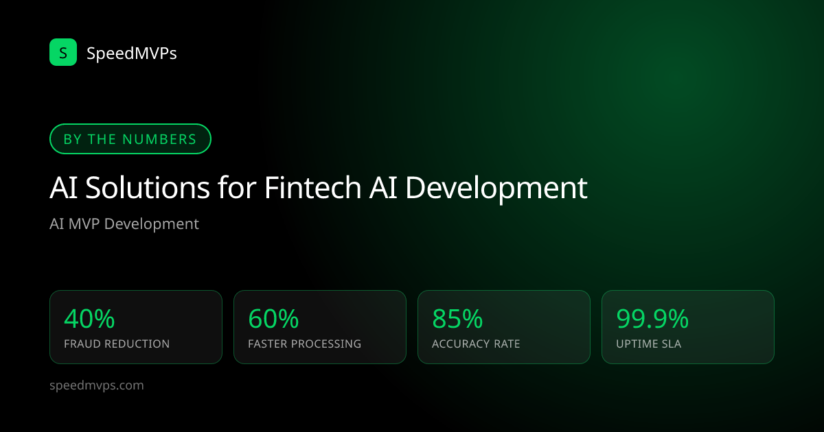 Key stats: AI Solutions for Fintech