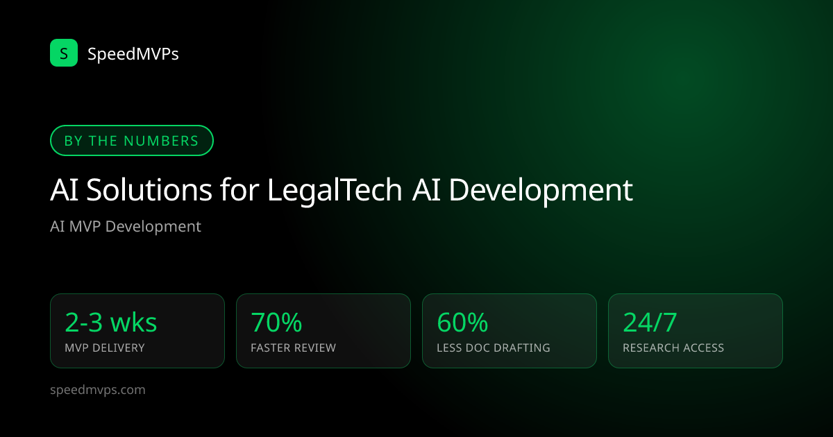 Key stats: AI Solutions for LegalTech