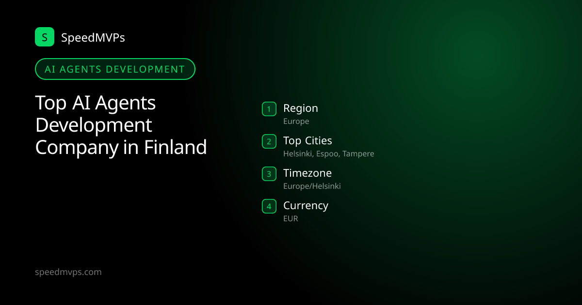AI Agents Development in Finland: region, top cities, and local facts