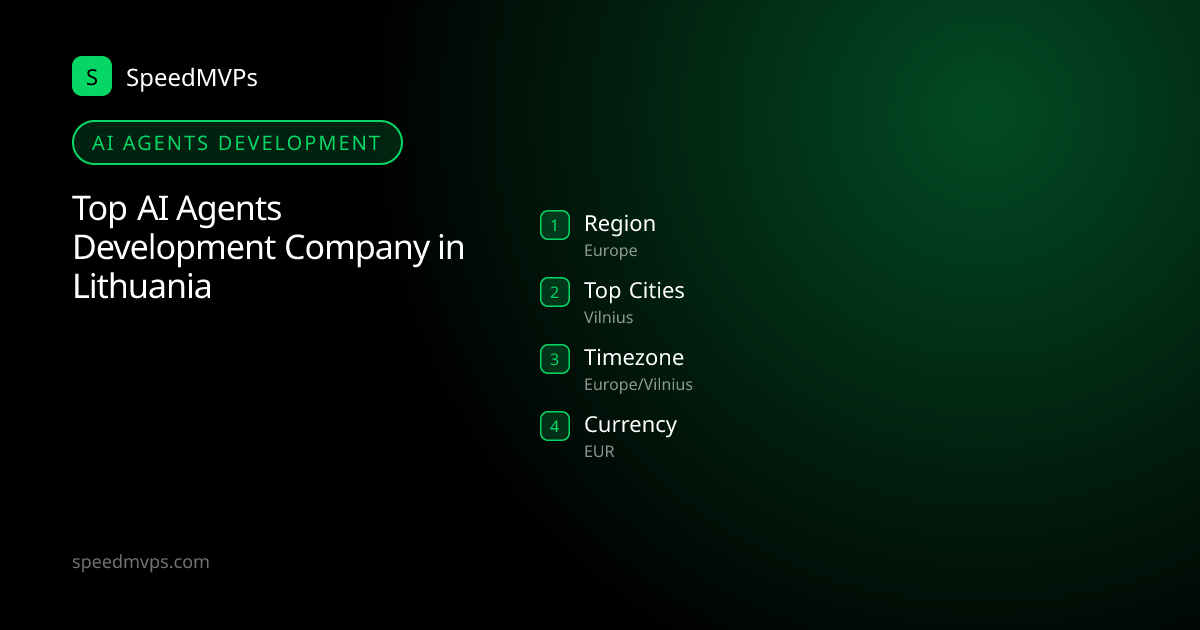 AI Agents Development in Lithuania: region, top cities, and local facts