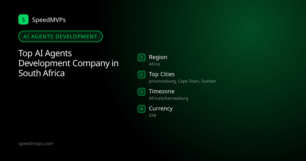 AI Agents Development in South Africa: region, top cities, and local facts