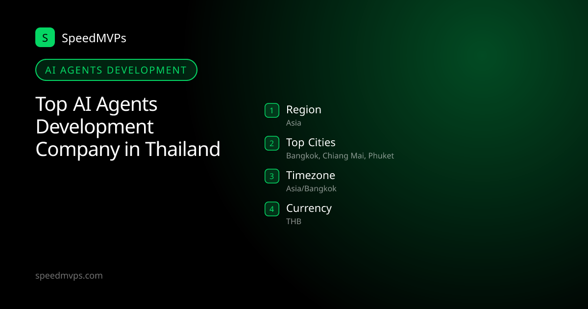 AI Agents Development in Thailand: region, top cities, and local facts