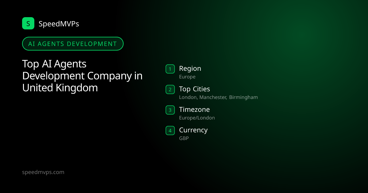AI Agents Development in United Kingdom: region, top cities, and local facts
