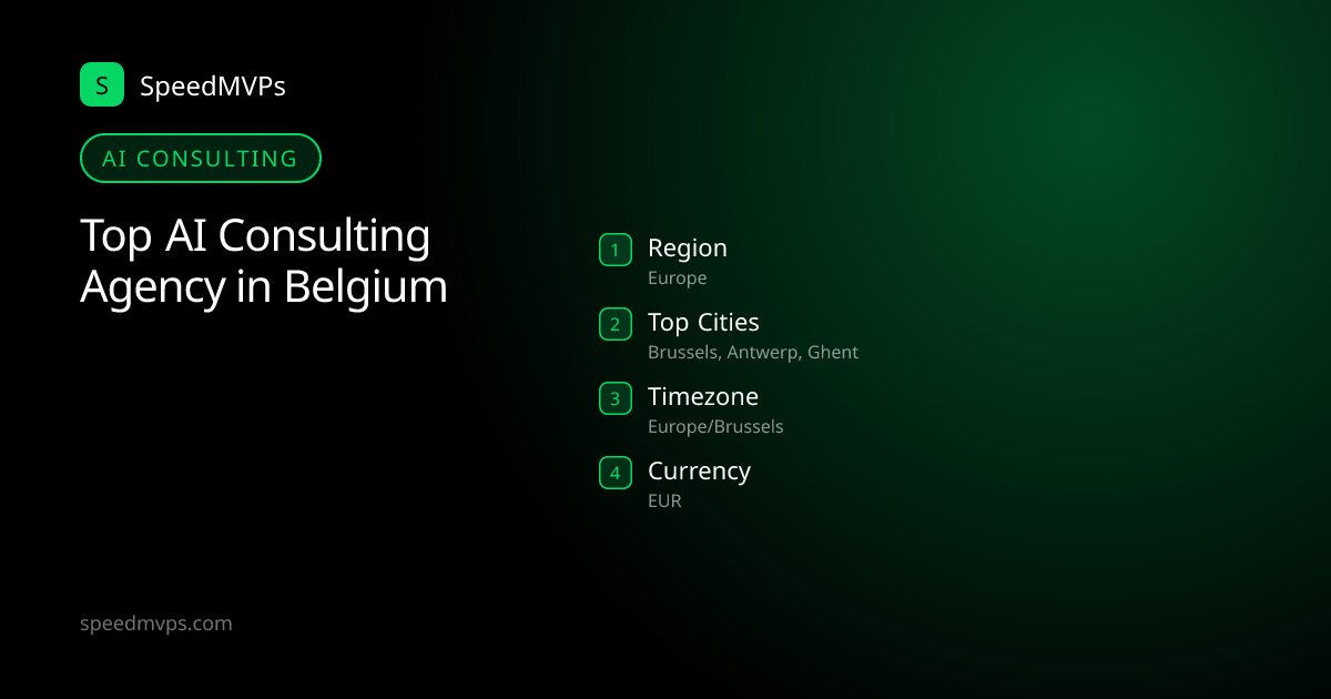 AI Consulting in Belgium: region, top cities, and local facts