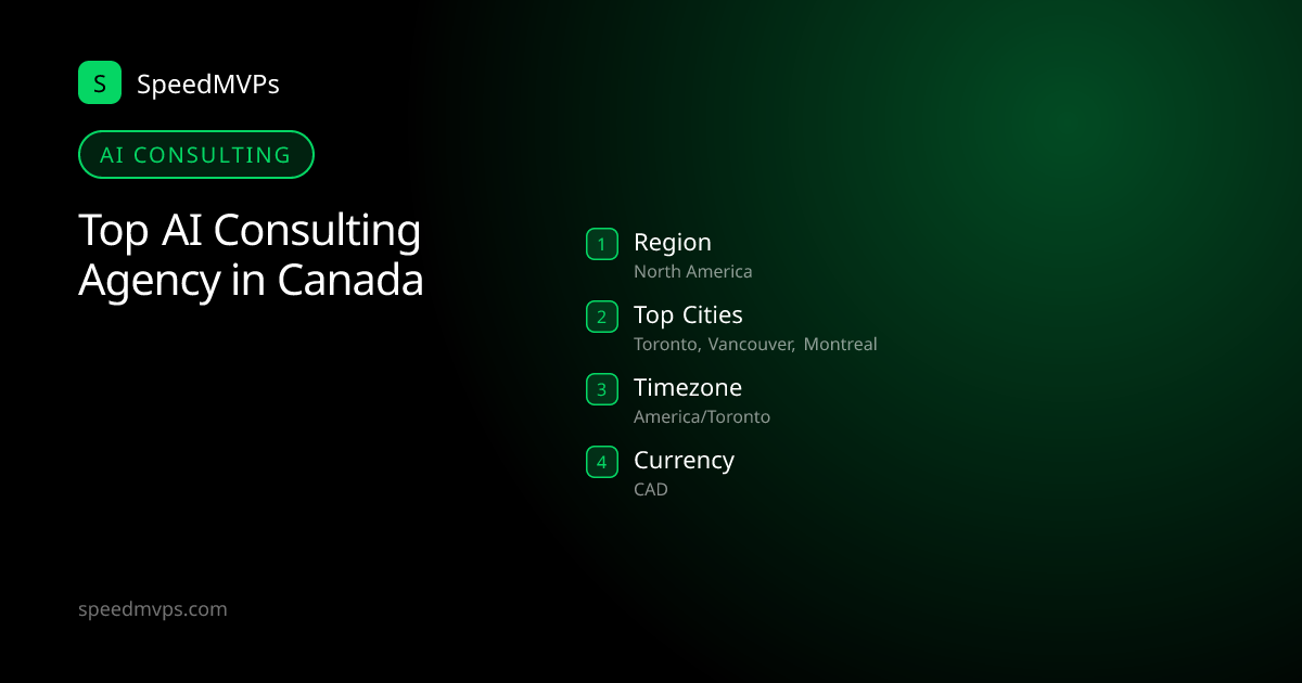 AI Consulting in Canada: region, top cities, and local facts