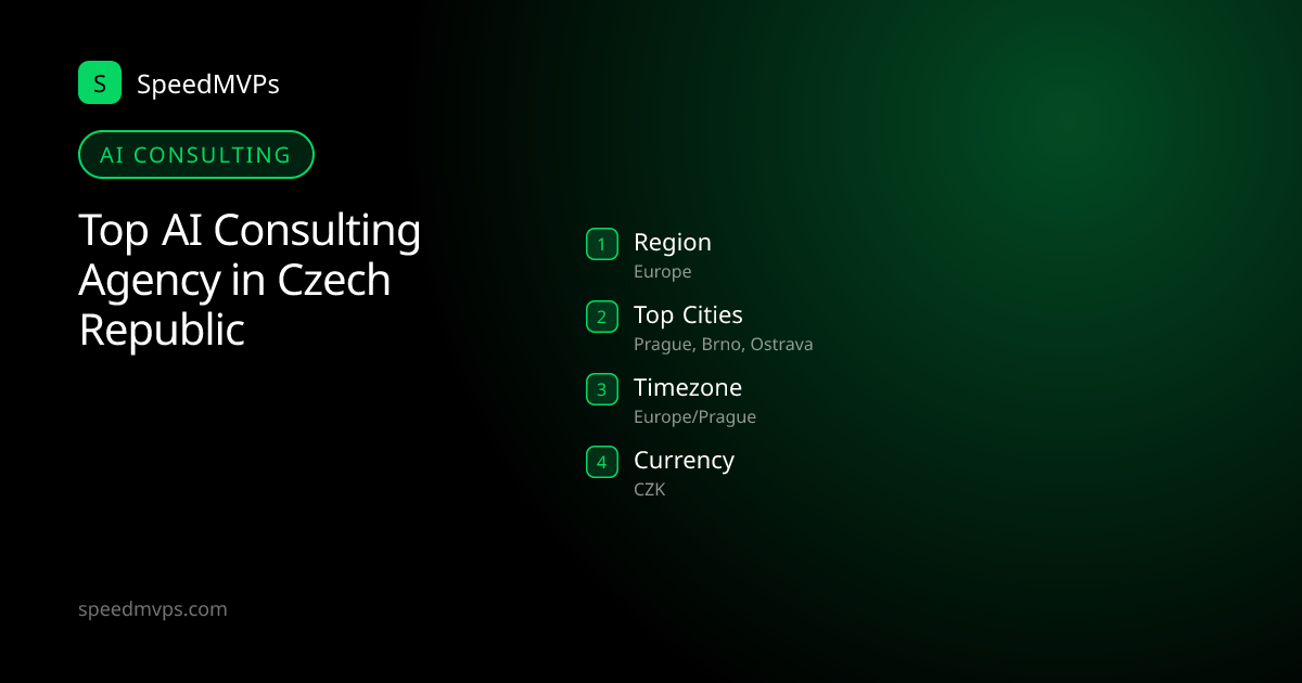 AI Consulting in Czech Republic: region, top cities, and local facts