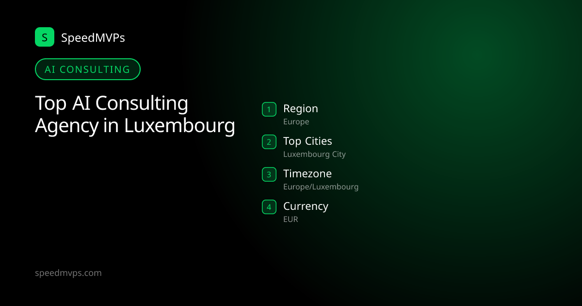 AI Consulting in Luxembourg: region, top cities, and local facts