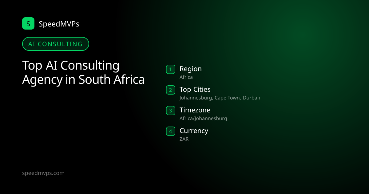 AI Consulting in South Africa: region, top cities, and local facts