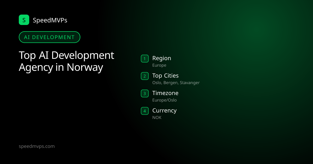 AI Development in Norway: region, top cities, and local facts