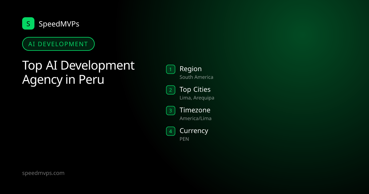 AI Development in Peru: region, top cities, and local facts