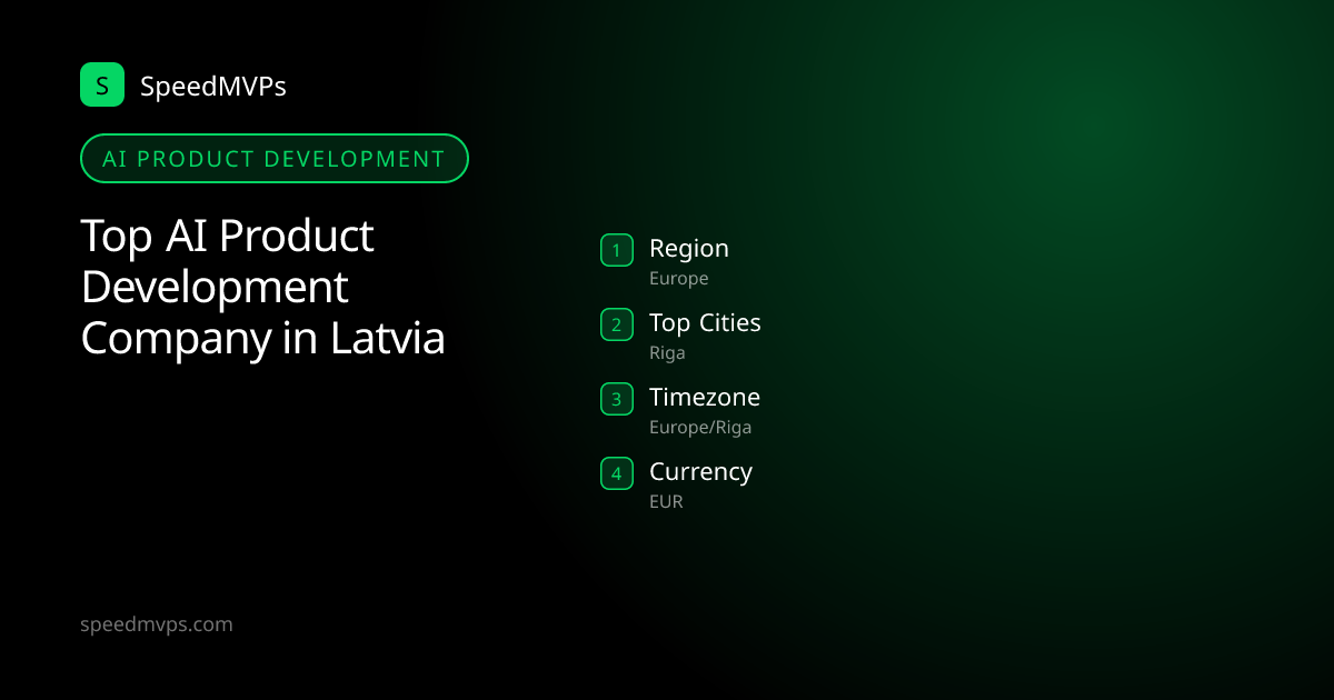 AI Product Development in Latvia: region, top cities, and local facts