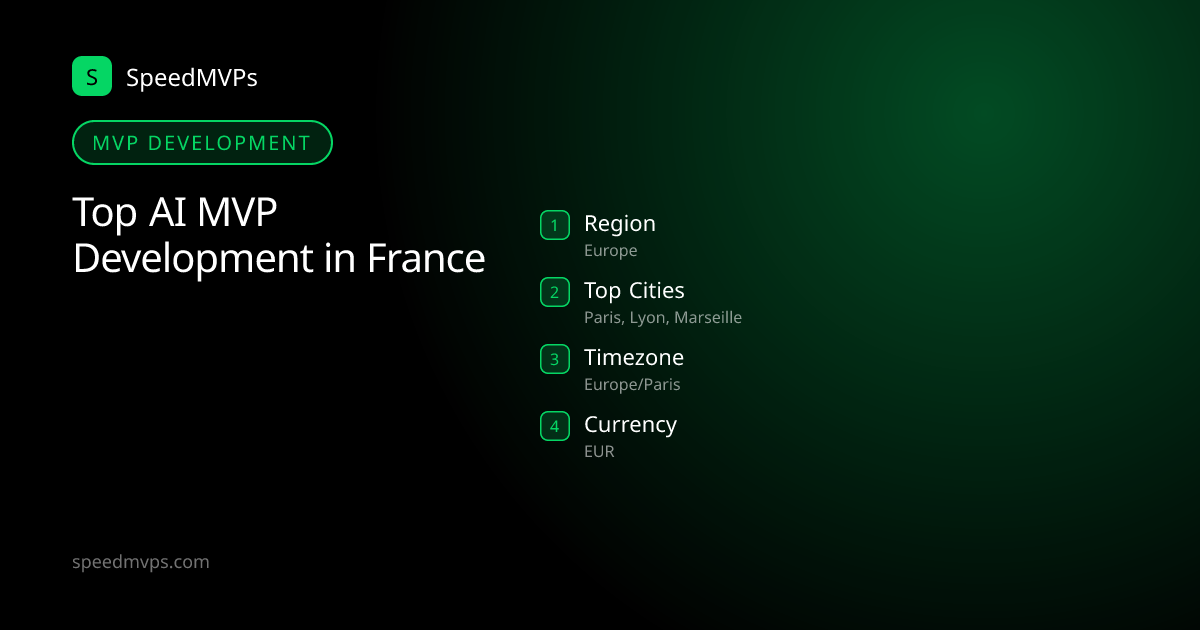 MVP Development in France: region, top cities, and local facts