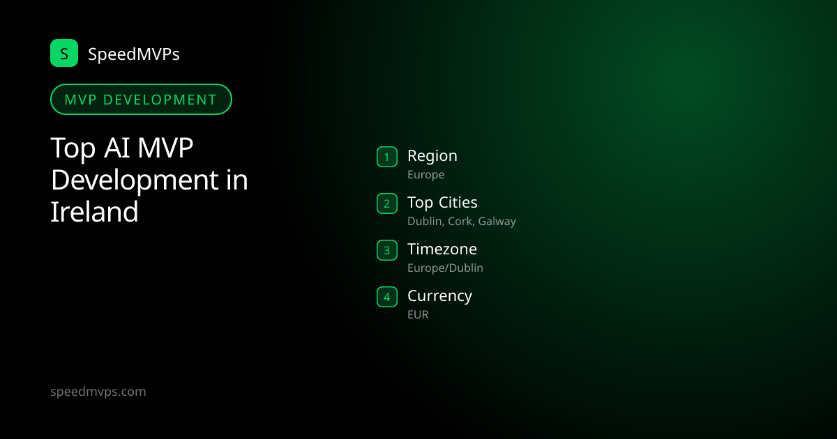 MVP Development in Ireland: region, top cities, and local facts