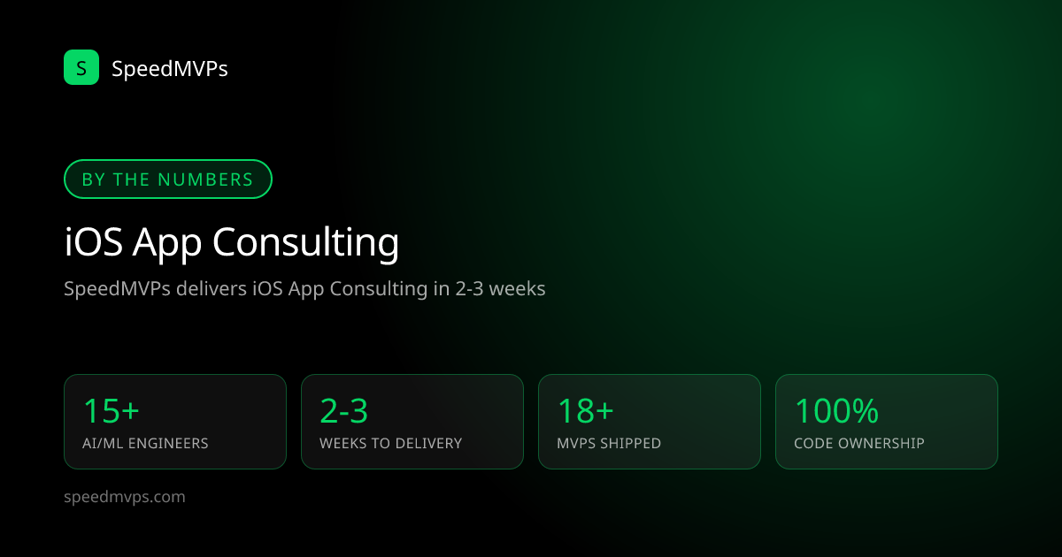 Key stats: iOS App Consulting