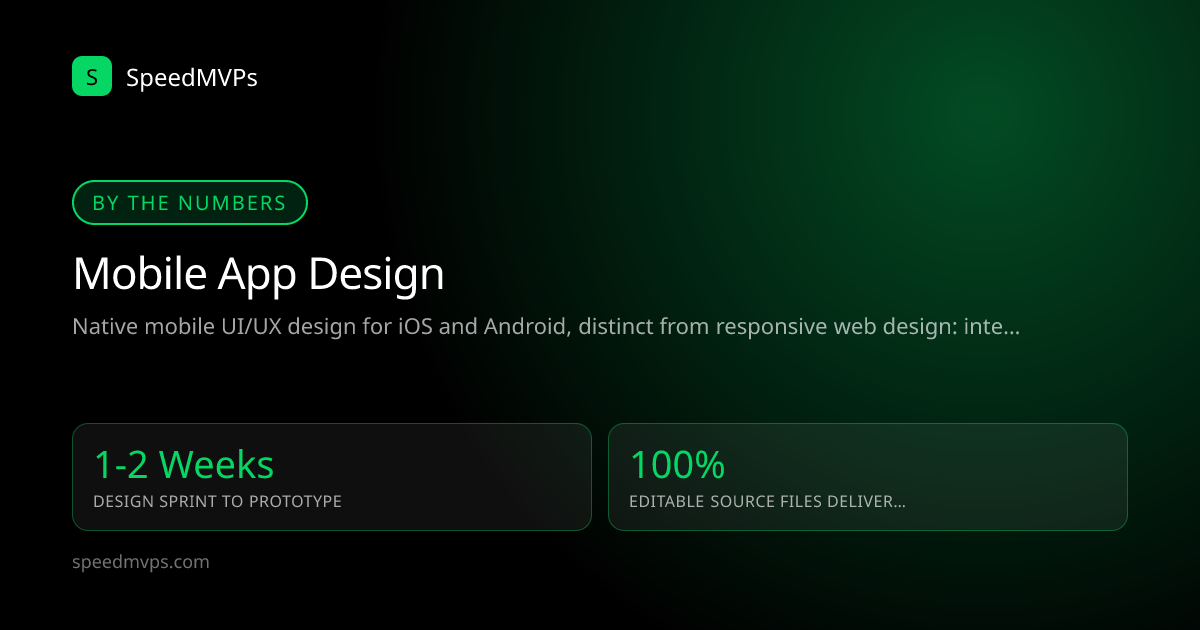 Key stats: Mobile App Design