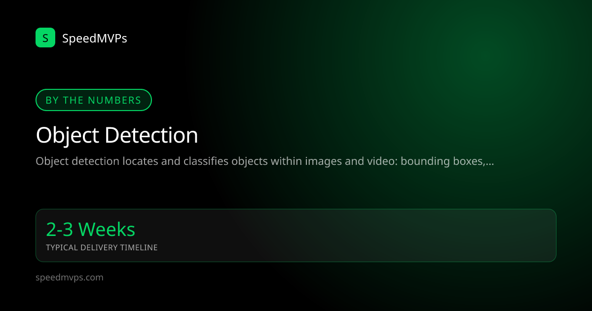 Key stats: Object Detection