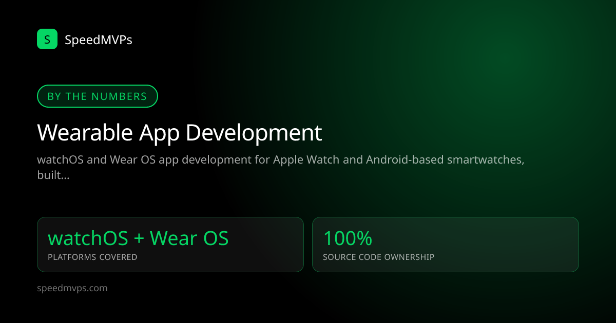Key stats: Wearable App Development