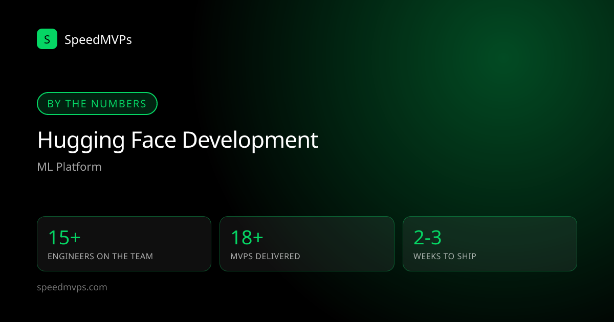 Key stats: Hugging Face development