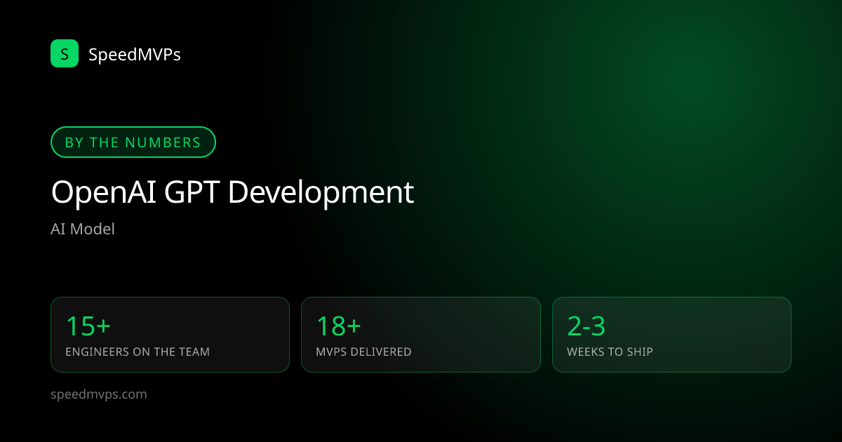 Key stats: OpenAI GPT development