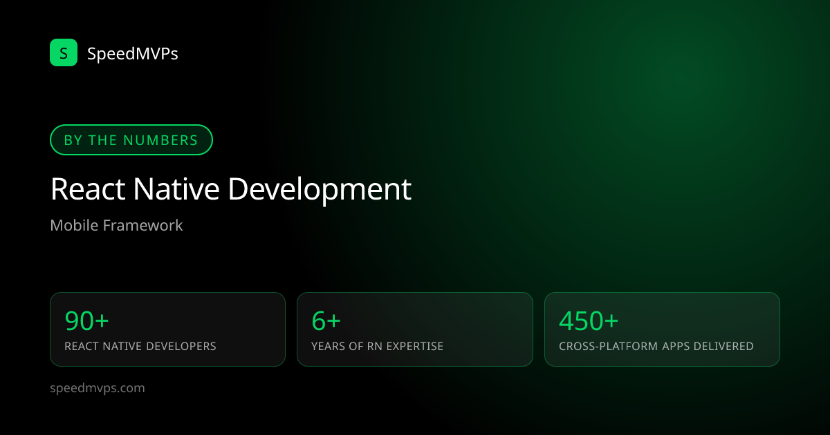 Key stats: React Native development