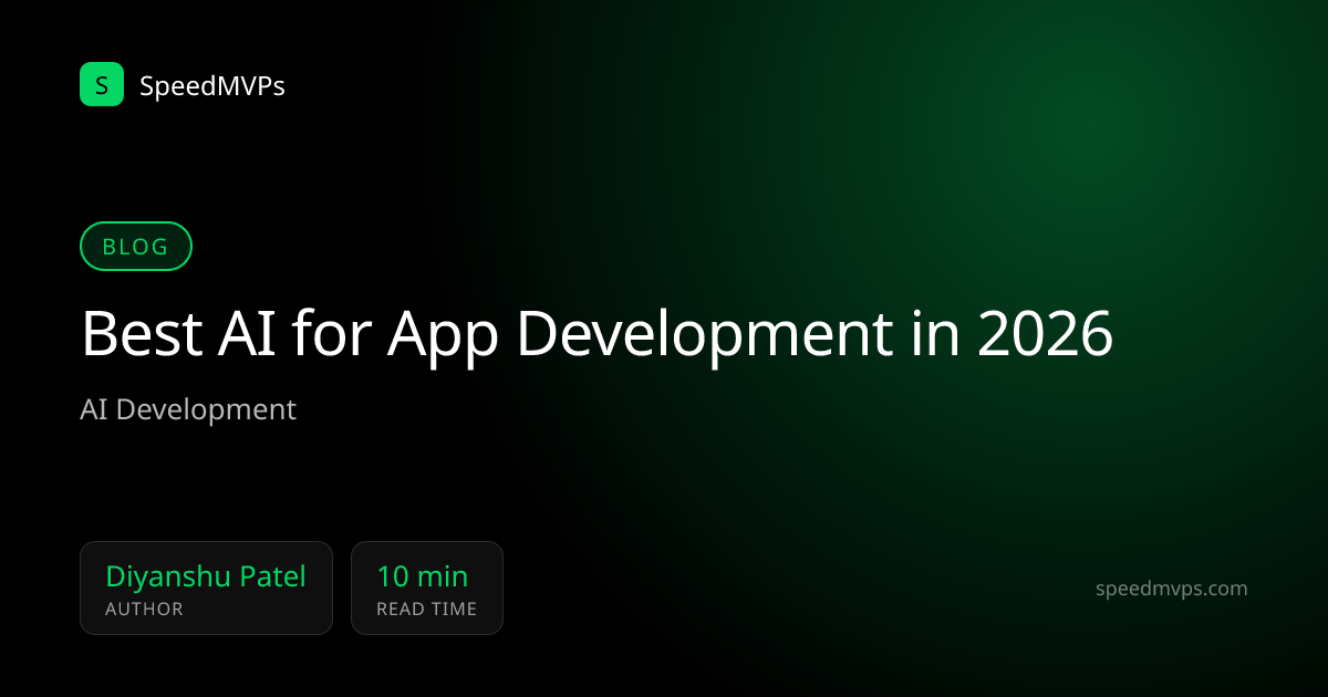 Best AI for App Development in 2026