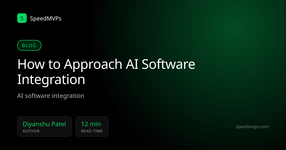 How to Approach AI Software Integration
