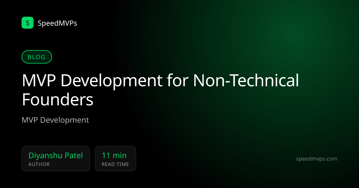 MVP Development for Non-Technical Founders
