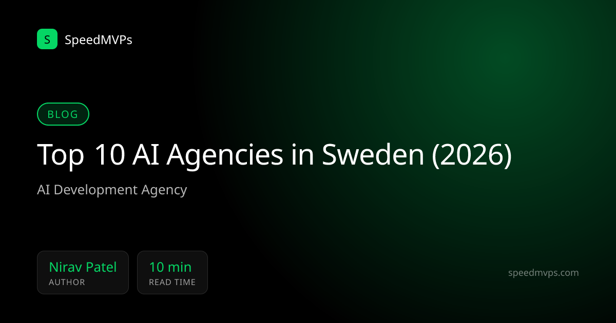 Top 10 AI Agencies in Sweden (2026)