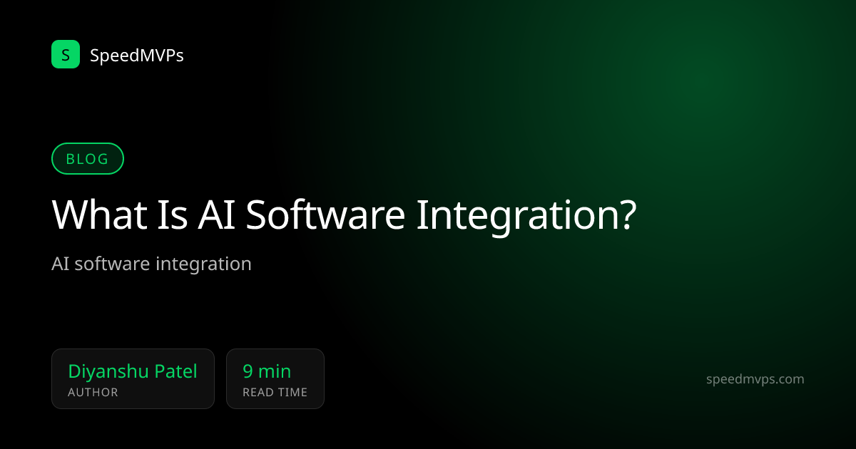 What Is AI Software Integration?