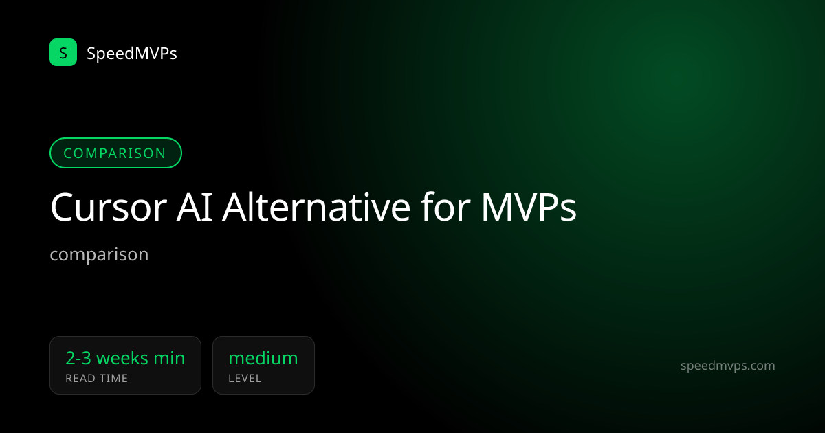 Cursor AI Alternative for MVPs